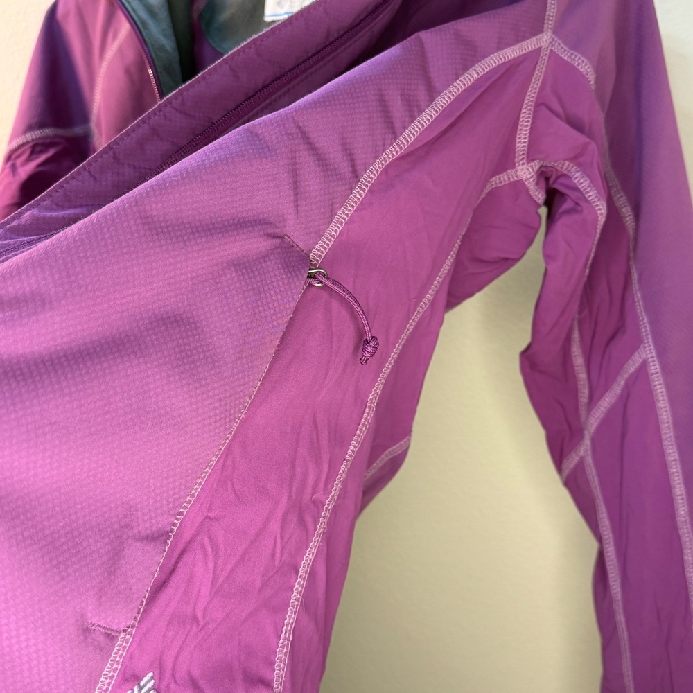 Columbia Interchange Jacket Purple Hooded Lightweight Zip Up Women's Size S - Picture 5 of 6